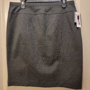 **5/$25** NWT Ellen Tracy Bodycon Gray Skirt
